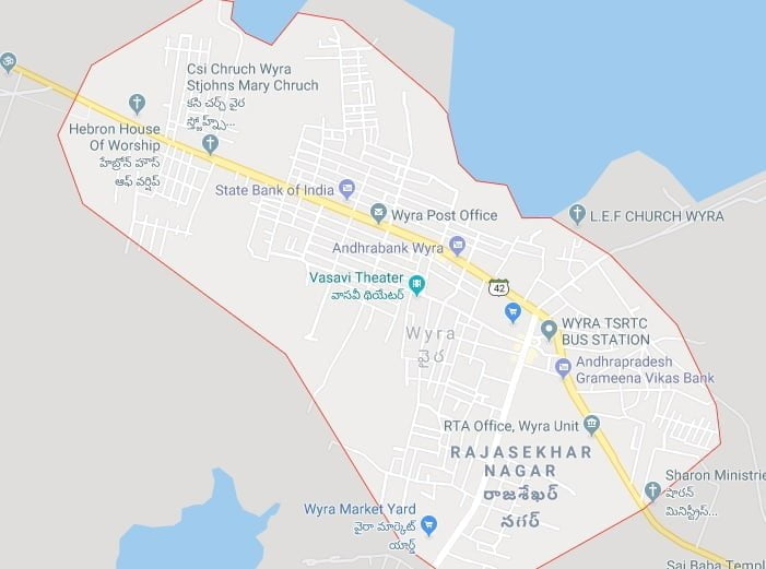 Wyra Municipality into 20 wards