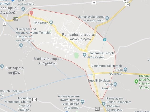 Ramachandrapuram Municipality 28 Wards