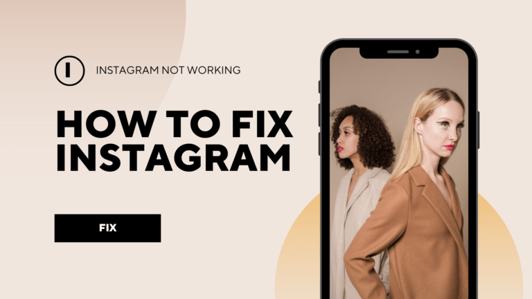 HOW TO FIX INSTAGRAM DOWN INSTAGRAM NOT WORKING