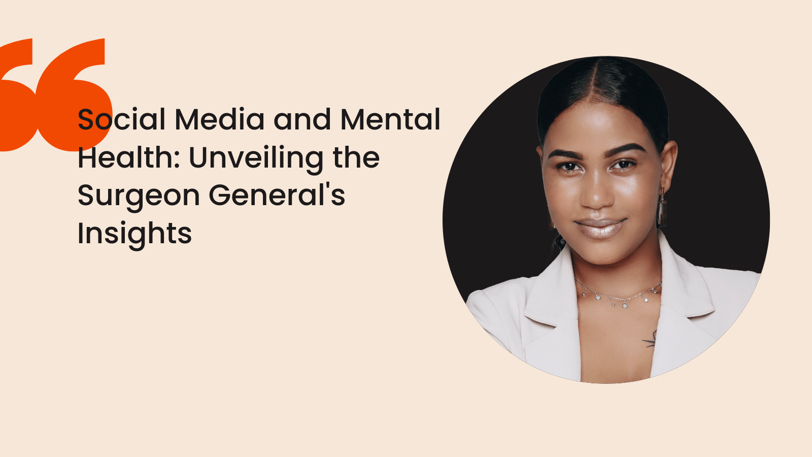 Social Media and Mental Health: Unveiling the Surgeon General’s Insights