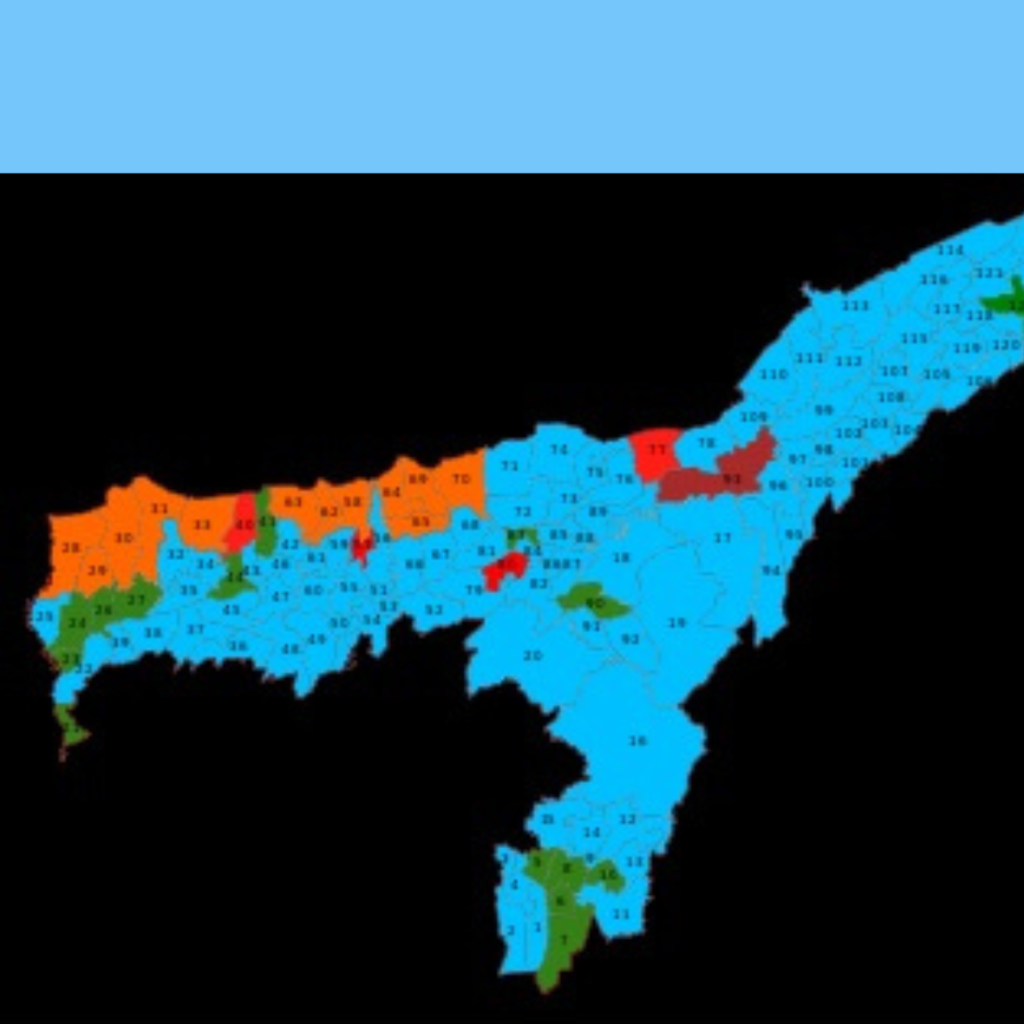 126 Assam Legislative Assembly Constituencies