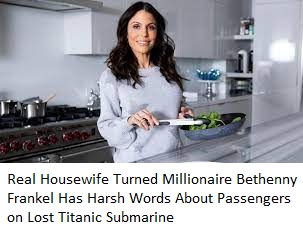 Real Housewife Turned Millionaire Bethenny Frankel