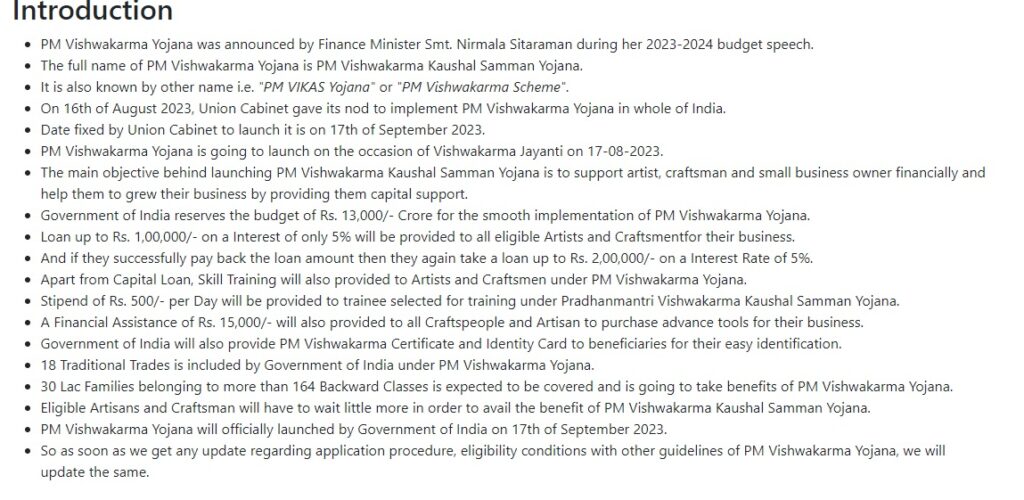 Andhra Pradesh PM Vishwakarma Scheme 2023
Arunachal Pradesh PM Vishwakarma Scheme 2023
Assam PM Vishwakarma Scheme 2023
Bihar PM Vishwakarma Scheme 2023
Chhattisgarh PM Vishwakarma Scheme 2023
Goa PM Vishwakarma Scheme 2023
Gujarat PM Vishwakarma Scheme 2023
Haryana PM Vishwakarma Scheme 2023
Himachal Pradesh PM Vishwakarma Scheme 2023
Jharkhand PM Vishwakarma Scheme 2023
Karnataka PM Vishwakarma Scheme 2023
Kerala PM Vishwakarma Scheme 2023
Madhya Pradesh PM Vishwakarma Scheme 2023
Maharashtra PM Vishwakarma Scheme 2023
Manipur PM Vishwakarma Scheme 2023
Meghalaya PM Vishwakarma Scheme 2023
Mizoram PM Vishwakarma Scheme 2023
Nagaland PM Vishwakarma Scheme 2023
Odisha PM Vishwakarma Scheme 2023
Punjab PM Vishwakarma Scheme 2023
Rajasthan PM Vishwakarma Scheme 2023
Sikkim PM Vishwakarma Scheme 2023
Tamil Nadu PM Vishwakarma Scheme 2023
Telangana PM Vishwakarma Scheme 2023
Tripura PM Vishwakarma Scheme 2023
Uttar Pradesh PM Vishwakarma Scheme 2023
Uttarakhand PM Vishwakarma Scheme 2023
West Bengal PM Vishwakarma Scheme 2023
