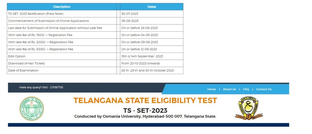 Find comprehensive details about the TS SET 2023 notification, eligibility, exam pattern, and more in this informative article. Stay updated with the latest Telugu news on entrance exams and job opportunities.