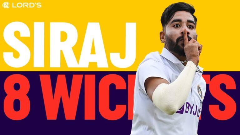 Siraj was born in Hyderabad and started playing cricket at a young age. He was initially a batsman, but switched to bowling after the tenth grade. Siraj’s father was supportive of his cricket career and would give him pocket money from his earnings as an auto driver. Siraj’s uncle helped him get his first break in cricket when he selected him to play in a match for his cricket club. Siraj impressed everyone with his bowling and was soon picked up by the Hyderabad Ranji team. He made his T20I debut for India in 2017 and his Test debut in 2018.