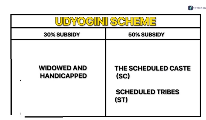 udyogini scheme details in telugu pdf download