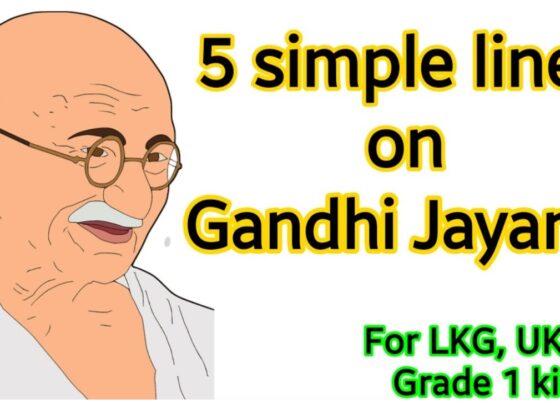 Gandhi Jayanti Speech 5 minutes in English