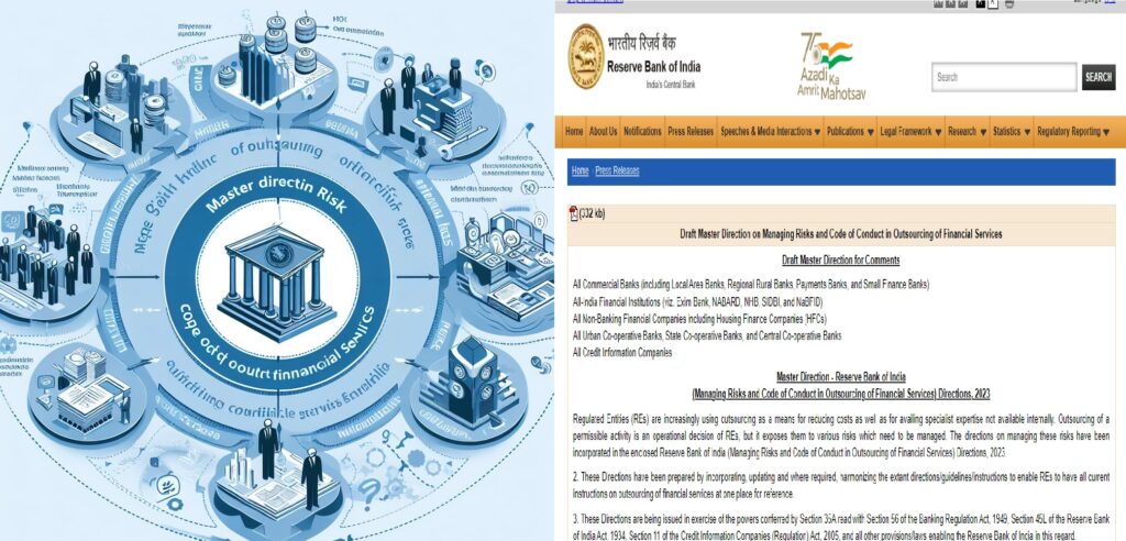 RBI invites comments on draft Master Direction on Managing Risks and Code of Conduct in Outsourcing of Financial Services