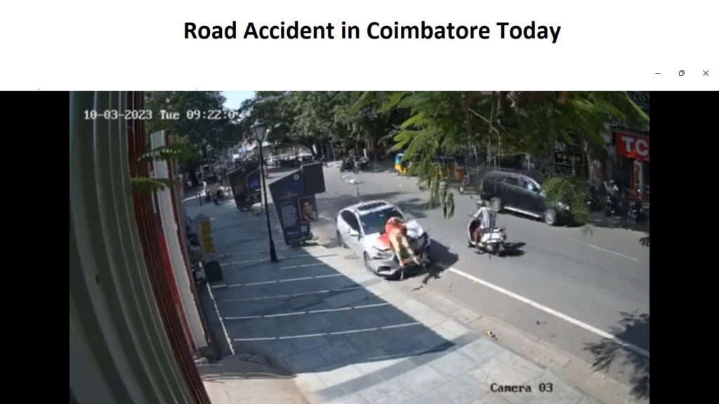Road Accident in Coimbatore Today