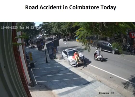 Road Accident in Coimbatore Today