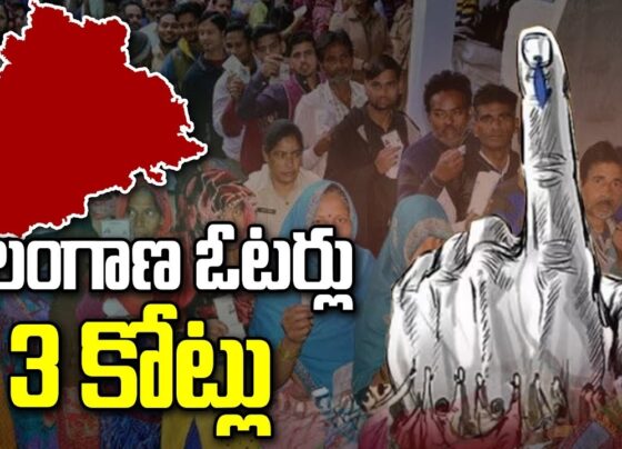 Telangana Elections 2023 Voter Strength Soars to 3.17 Crore
