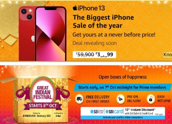 iphone 13 Amazon great indian sale @ 38999 price