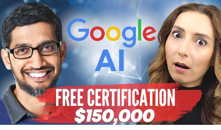 Unleash Your Earning Potential with Free Google Generative AI Certificates In the fast-evolving landscape of today's job market, the allure of making $660 per day is not just a dream—it's a reality. This guide will unveil the pathway to achieving this financial milestone through free Google career certificates, specifically designed to empower you with one of the most sought-after skills in the digital era. Embracing Generative AI: A Game-Changer in Employment Generative AI isn't merely about replacing jobs; it's about enhancing them by automating specific tasks, paving the way for a paradigm shift in employment dynamics. A surge in interest, as evident in Google Trends, underscores the growing demand for individuals well-versed in AI. The key lies in obtaining certificates that validate your expertise, opening doors to lucrative opportunities. Navigating Google's Cloud Skills Portal Introduction to Generative AI Learning Path Head over to Google's Cloud skills portal (cloudskillsboost.google) and locate the "Introduction to Generative AI Learning Path." This comprehensive course consists of five modules: Introduction to Generative AI Introduction to Large Language Models Introduction to Responsible AI Generative AI Fundamentals Responsible AI: Applying AI Principles with Google Cloud Accessibility for All The beauty of this learning path is its inclusivity; no prior AI experience is required. Tailored for a general audience, it invites individuals from various backgrounds to delve into the world of generative AI. The best part? It's entirely free. Completion Badge: Your Proof of Expertise Upon completion, you'll receive a coveted completion badge, a testament to your newfound knowledge. While not a certificate, this badge can be showcased on platforms like LinkedIn, adding weight to your professional profile. Module Highlights and Beyond Understanding Large Language Models Dive into the second module to grasp the intricacies of large language models. Uncover the workings of tools like ChatGPT, gaining insights that set you apart in the field. Enriching Resources and Validation Each module not only offers video content but also includes valuable reading lists and quizzes. Leverage these resources to validate your understanding, potentially enhancing your resume or LinkedIn profile. Beyond Certificates: Realizing Your Earning Potential Armed with your generative AI certificate, the possibilities are limitless. Explore avenues on LinkedIn and joblist.doai to find positions tailored to your skills: LinkedIn Opportunities: Freelance Gen AI and ML Machine Learning Expert AI Product Manager Machine Learning Engineer Joblist.doai: Prompt Engineering AI Marketing AI Research AI Development Apple's Call for Expertise Even tech giants like Apple are in the hunt for skilled professionals. Discover opportunities like a Machine Learning Engineer for Generative AI, proving that your expertise is highly sought after in the industry. Your Journey Begins Here This guide is your ticket to a world where generative AI not only transforms your skill set but also elevates your earning potential. As you embark on this journey, opportunities abound, and the possibilities are as vast as the digital landscape itself. Seize the chance, and let generative AI pave the way for your success.