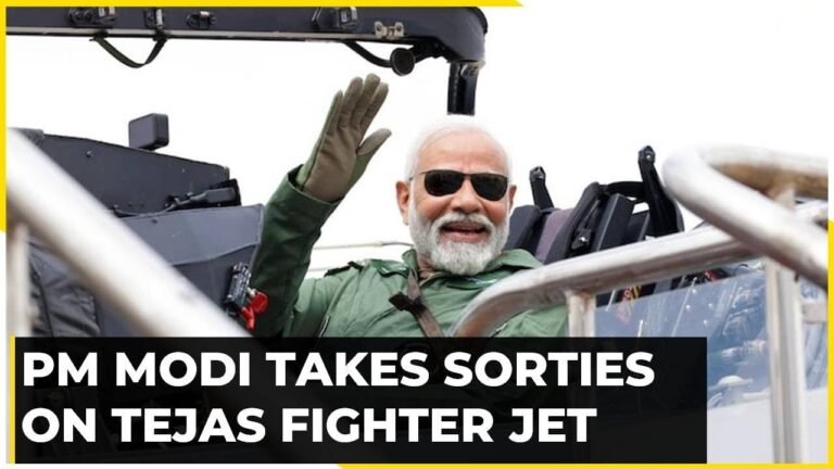 Narendra Modi Takes a Historic Flight in Indigenous Tejas Aircraft Modi becomes first Prime Minister to fly LCA Tejas