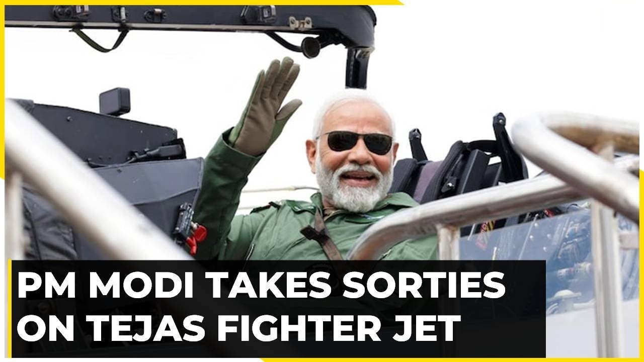 Narendra Modi Takes a Historic Flight in Indigenous Tejas Aircraft