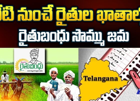 Telangana Rythu Bandhu Payout on 28 November 2023