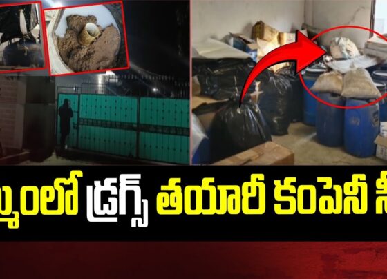 900 kg Drug Seizure in Telangana Over 900 kg drugs seized in Khammam, accused on the run The raid was conducted in unlicensed premises belonging to Aspen Biopharma Pvt Ltd.