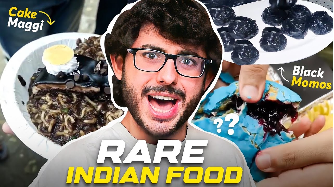 Carryminati RARE INDIAN STREET FOOD….YUMMYY