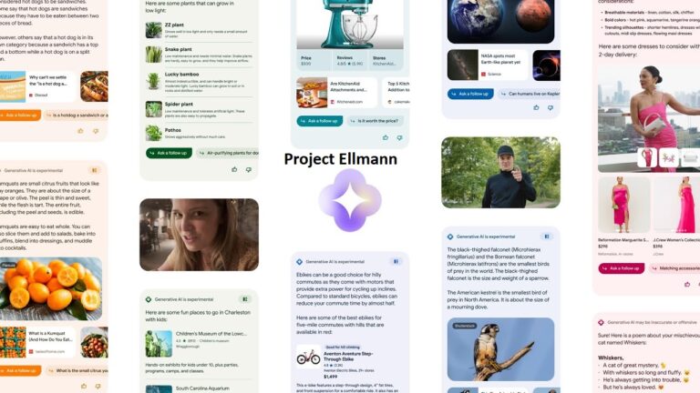 Project Ellmann Google AI Life's Narrative through Photos and Searches