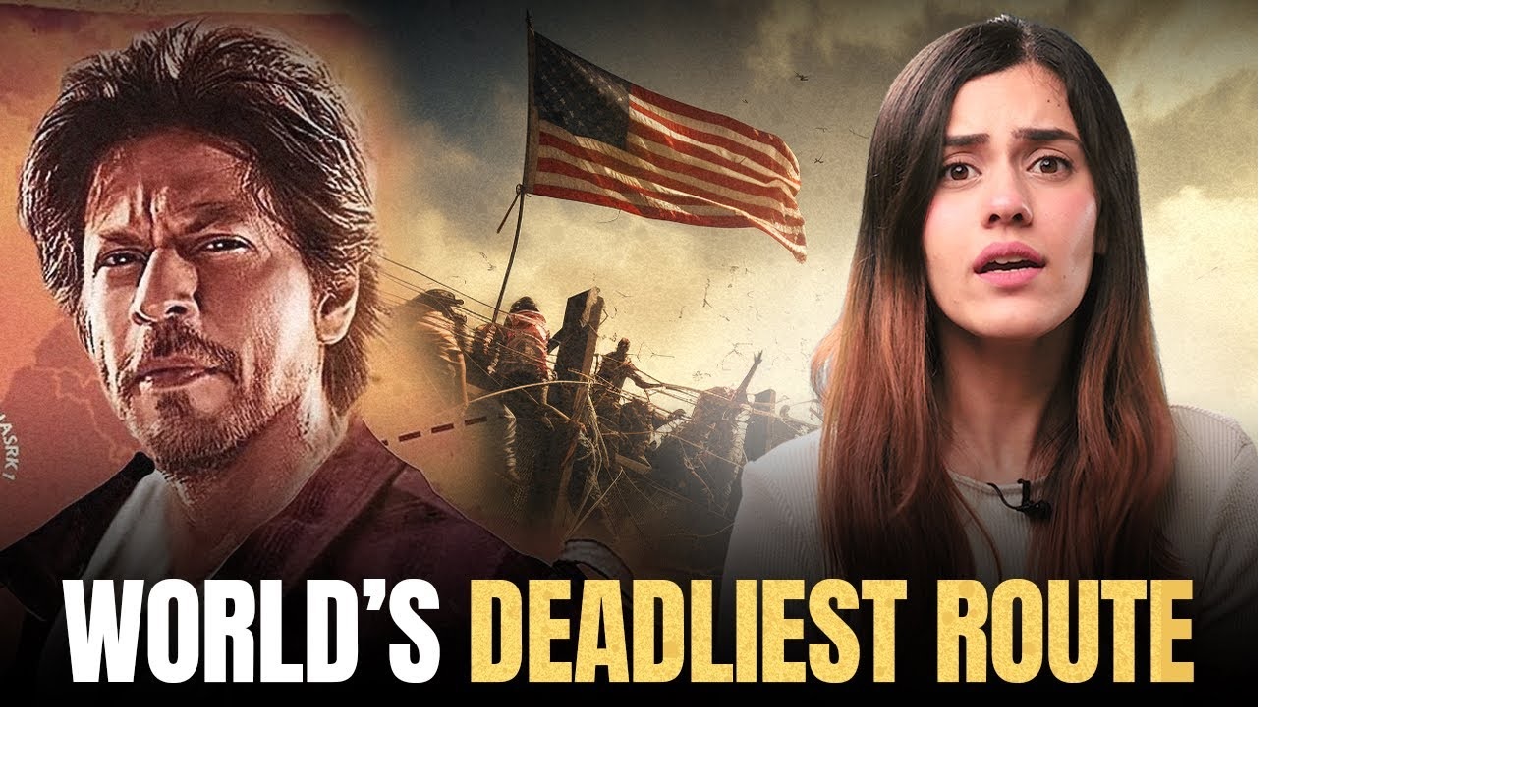 Real Story of Dunki How Indians Cross US Mexico Border Donkey Process