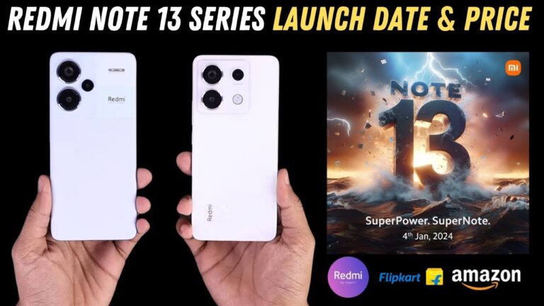 Redmi Note 13 5G Series: Unveiling Launch Date & Pricing | Note 13 vs Note 13 Pro vs Note 13 Pro Plus - Exploring the Latest on YouTube Introduction After much anticipation, Xiaomi has finally disclosed the official launch date of the Redmi Note 13 5G series. The teaser page has already landed on various social media platforms, building excitement among tech enthusiasts. Let's delve into the details, comparing the Note 13, Note 13 Pro, and Note 13 Pro Plus, and explore the expected pricing. Display Technology 1. Full-Edge AMOLED Display The series is expected to feature a generous 6.67-inch Full-Edge AMOLED display with a remarkable 120Hz refresh rate. Powered by the MediaTek Diamond City 680 processor, based on the 6mm FinFET technology, users can choose between 6GB and 8GB RAM variants. Storage options range from 128GB to the higher-end 256GB internal storage. Camera Setup 2. Rear Dual Camera Setup On the rear, the Note 13 series will sport a dual-camera setup, consisting of a 108-megapixel primary sensor and a 2-megapixel depth sensor. The front camera boasts a 16-megapixel sensor, ensuring high-quality selfies. The substantial 5000mAh battery with 33W fast charging capability ensures extended usage without frequent charging.