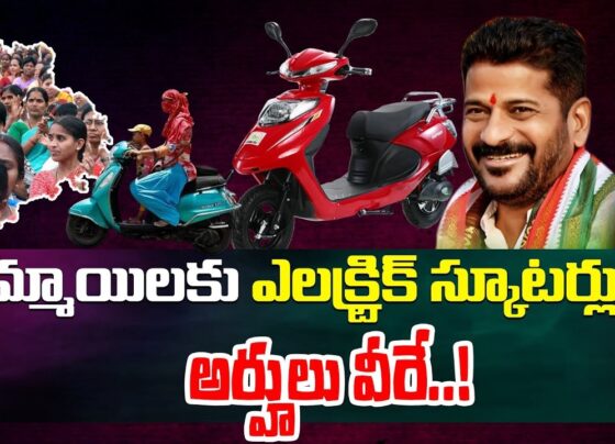 Telangana Free Scooty Scheme Apply online 2024 Application form check online 18 years above