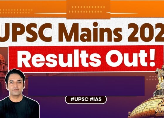 UPSC Mains Result 2023 Declared on Official Website upsc.gov.in
