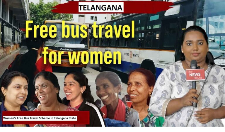 Women’s Free Bus Travel Scheme in Telangana State