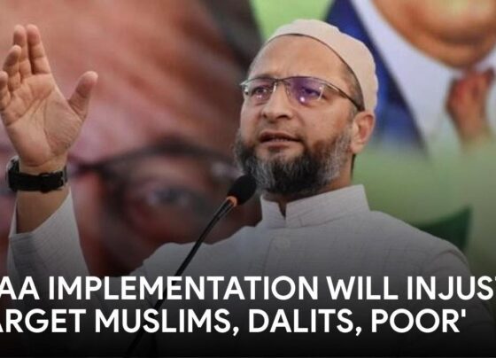 Asaduddin Owaisi Criticizes CAA Report, Alleges Injustice to Muslims