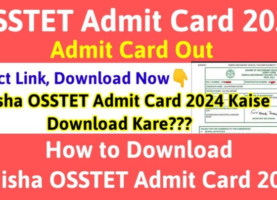 The Odisha Senior Secondary Teacher Eligibility Test (OSSTET) 2024, conducted by the Board of Secondary Education, Odisha (BSE Odisha), is a crucial step for aspiring educators. Scheduled for January 19, 2024, the examination serves as a gateway to teaching roles in government, private aided, and private unaided schools across the state. As the OSSTET Admit Card 2024 has been released, this article provides comprehensive information about the exam, including crucial dates, paper patterns, and how to download the admit card. Important Dates and Overview Exam Date: January 19, 2024 Admit Card Release Date: January 12, 2024 Official Website: bseodisha.ac.in