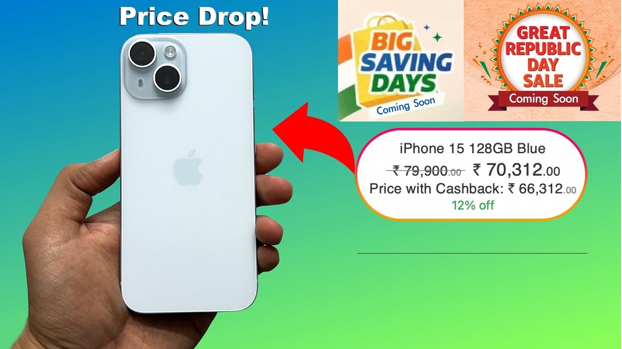 Exciting New Year Discount Brings iPhone 15 Down to Rs. 69,999