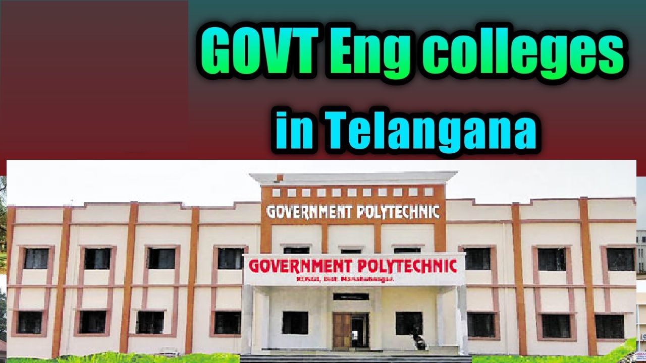 Kosgi Government Engineer College in Telangana