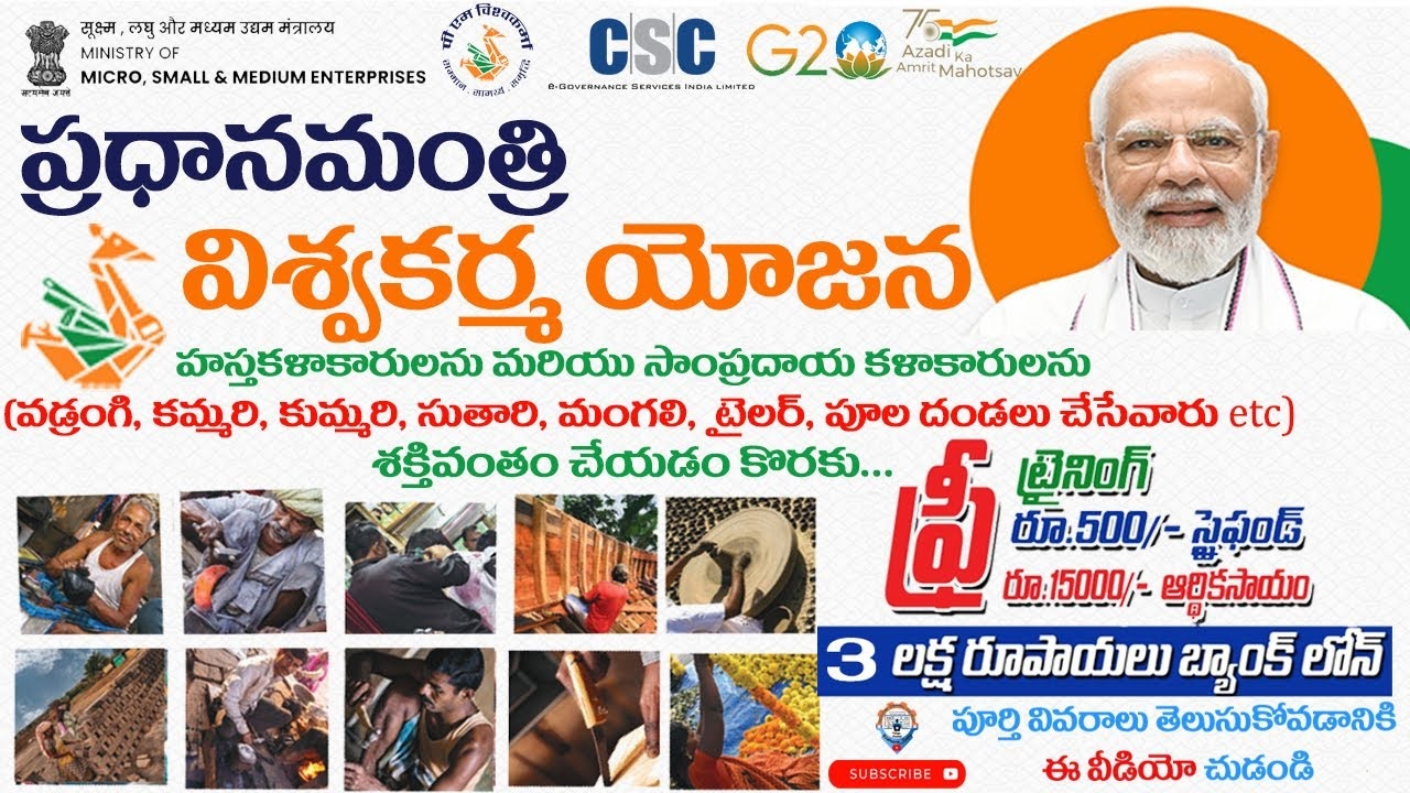 PM Vishwakarma Yojana 2024 – Eligibility, Required Documents, and Online Application Process for ₹2 Lakh Loan