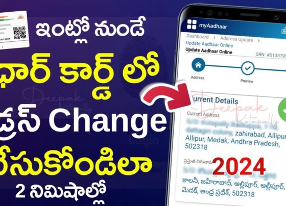 Prajapalana Aadhaar Card Update 2024 Adress Change, Mobile Update Free Process