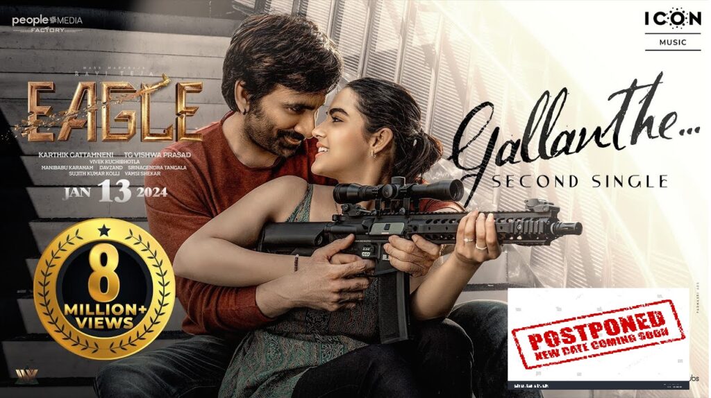 Ravi Teja's 'Eagle' Set to Soar High This February