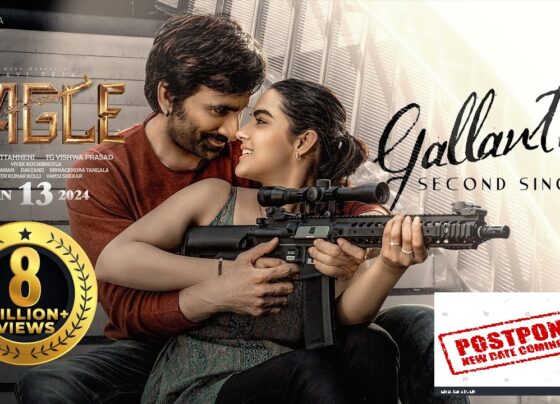 Ravi Teja's 'Eagle' Set to Soar High This February