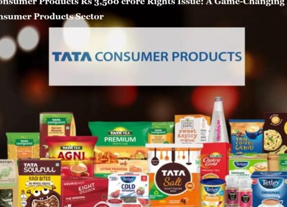 Tata Consumer Products Rs 3,500 crore Rights Issue: A Game-Changing Move in the Consumer Products Sector
