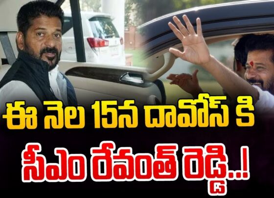 Telangana CM Revanth Reddy Gears Up for WEF Summit in Davos from 15 Jan 2024