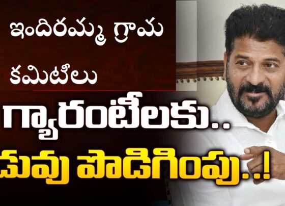 List of Indiramma Committees in every Gram Panchayat & Ward for 6 Guarantees Implementation in Adilabad Kumuram Bheem Asifabad Mancherial Nirmal Nizamabad Jagtial Peddapalli Kamareddy Rajanna Sircilla Karimnagar Jayashankar Bhupalpally Sangareddy Medak Siddipet Jangaon Hanamkonda Warangal Mulugu Bhadradri kothagudem Khammam Mahabubabad Suryapet Nalgonda Yadadri Bhuvanagiri[11] Medchal–Malkajgiri Hyderabad Ranga Reddy Vikarabad Narayanpet Mahabubnagar Nagarkurnool Wanaparthy Jogulamba Gadwal