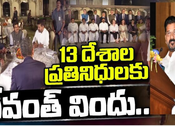 Telangana's Chief Minister Revanth Reddy Promotes Global Collaboration and Welfare through Diplomatic Dinner Explore Telangana's diplomatic outreach as Chief Minister Revanth Reddy hosts a dinner for consulate representatives of 13 countries, emphasizing the state's commitment to global collaboration and welfare under the Abhaya Hastam initiative.
