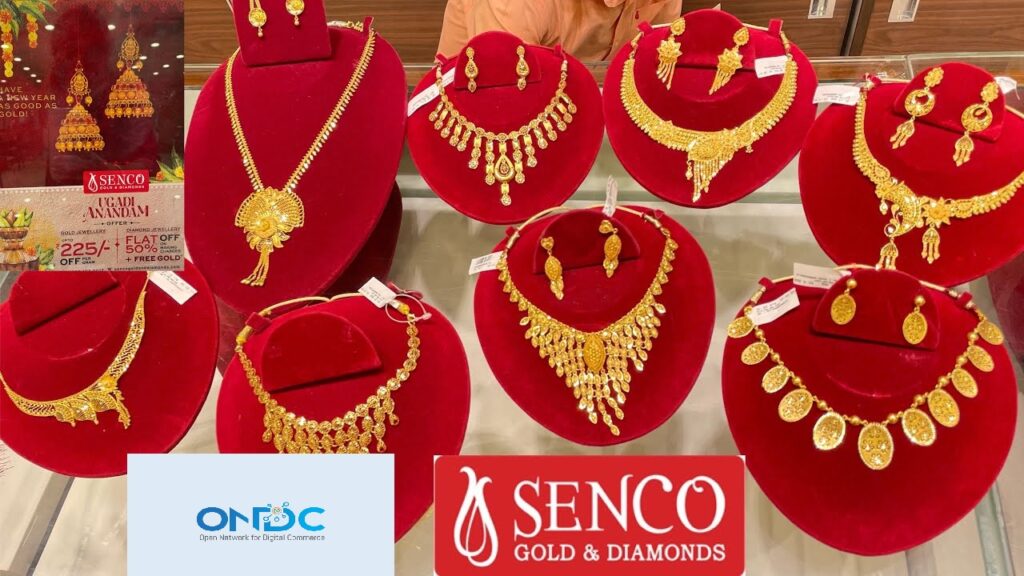 Senco Gold & Diamonds Joins ONDC Network: Pioneering Digital Commerce in Indian Jewellery Kolkata's Finest Makes History Kolkata-based jewellery brand, Senco Gold & Diamonds, etches its mark in history by becoming the first Indian jewellery brand to integrate with the Open Network for Digital Commerce (ONDC) Network. This monumental move allows Senco Gold and Diamonds to showcase their extensive catalogue on multiple shopping apps within the rapidly expanding ONDC Network. Seamless Transactions and Enhanced Presence In a significant announcement on Friday, Senco Gold & Diamonds shared their excitement about this pioneering integration. The collaboration not only enables the display of Senco's exquisite catalogue on various shopping apps within the ONDC Network but also facilitates smooth and efficient transactions. This strategic move is poised to strengthen Senco's presence across ONDC seller apps, marking a crucial milestone in their digital journey. Embracing 'Make in India' with Technological Innovation