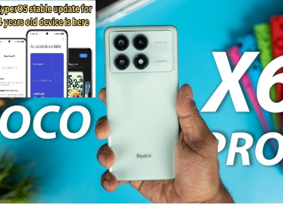 The Poco X6 Pro: India's First HyperOS Smartphone