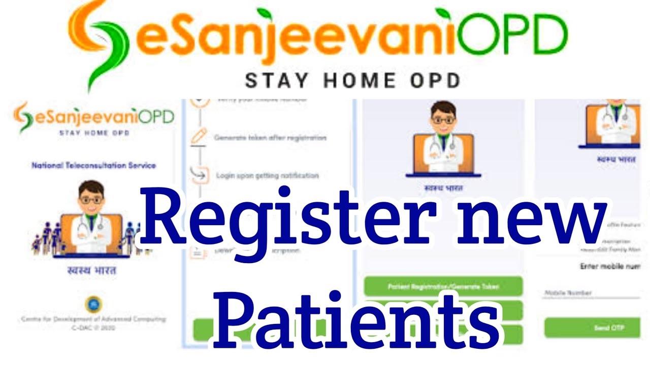 esanjeevani.mohfw.gov.in for Virtual Consultations and Prescriptions