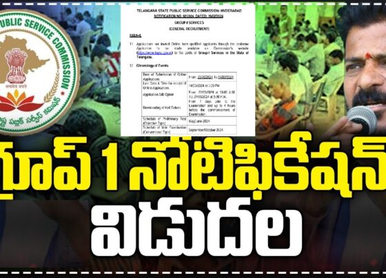 Telangana State Public Service Commission: Group-I Services Notification 02/2024 Introduction to Telangana State Public Service Commission's Group-I Services Telangana State Public Service Commission (TSPSC), located in Hyderabad, has released Notification No. 02/2024, dated 19/02/2024, inviting applications for Group-I Services positions. This article provides essential details regarding the application process, important dates, and guidelines for prospective candidates. Key Dates and Events Application Submission Period: From: 23/02/2024 To: 14/03/2024 Deadline for Online Application Submission: By: 14/03/2024, 5:00 PM Application Edit Option Available: From: 23/03/2024, 10:00 AM To: 27/03/2024, 5:00 PM Hall Ticket Downloading Period: From: 7 days prior to the Examination Up to: 4 hours before the commencement of Examination Preliminary Test Schedule (Objective Type): May/June 2024 Main Examination Schedule (Conventional Type): September/October 2024