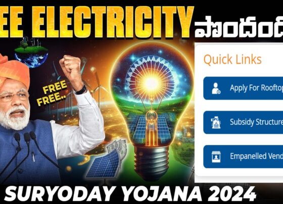 PM Surya Ghar Muft Bijli Yojana, a scheme initiated by the central government to promote solar energy adoption among households. This comprehensive guide will walk you through the application process and how to obtain the subsidy of ₹78. Understanding PM Surya Ghar Muft Bijli Yojana PM Surya Ghar Muft Bijli Yojana, also known as the Solar Rooftop Scheme, aims to encourage the installation of solar power systems on rooftops of residential buildings. The central government provides subsidies to individuals adopting solar energy solutions under this scheme. Since its inception in 2023-24, the government has allocated a budget of ₹75,021 crores for this initiative. Eligibility Criteria and Subsidy Details Under this scheme, beneficiaries are divided into two categories based on their electricity consumption: For households with a capacity of up to 2 kilowatts, 60% subsidy is provided on the total cost, and for units exceeding this limit, 40% subsidy is applicable. The installation cost of a 3-kilowatt solar power plant is approximately ₹1.45 lakhs, out of which the government provides a subsidy of up to ₹78 per watt. The remaining amount can be financed through bank loans at a nominal interest rate. Calculating Cost and Benefits