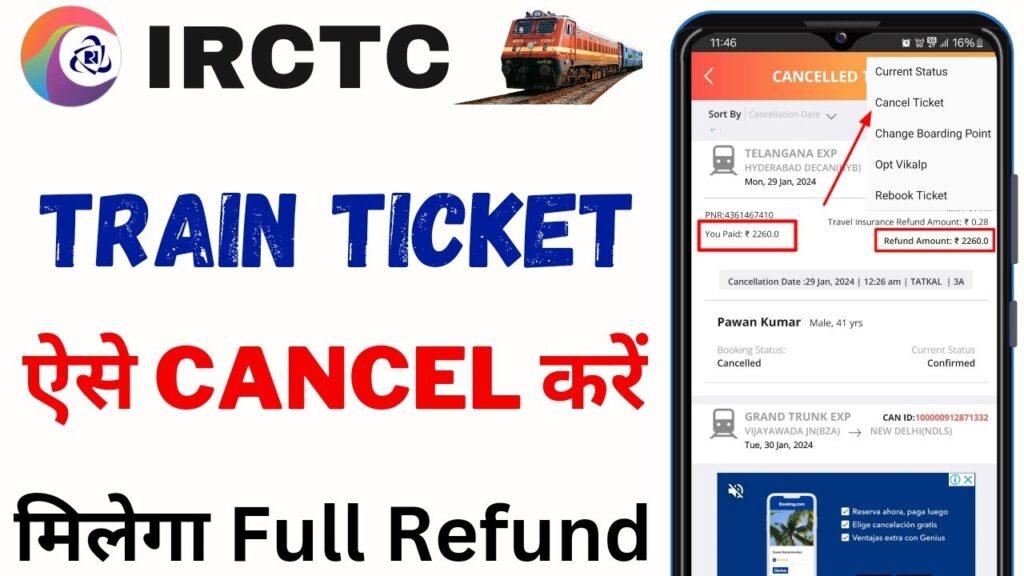 Hyderabad Woman Receives Rs 20k Compensation from IRCTC After Last-Minute Cancellation In a recent development, a Hyderabad woman, Khursheed Begum, has been awarded Rs 20,000 in compensation by the District Consumer Disputes Redressal Commission–II. This ruling comes after Khursheed filed a complaint against the India Railway Catering and Tourism Corporation (IRCTC) for cancelling her confirmed tickets at the eleventh hour during the festival season rush.