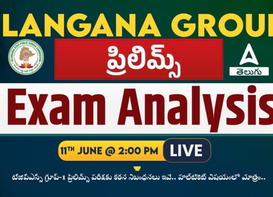 The Telangana Public Service Commission (TGPSC) has implemented stringent rules for the Group-1 Prelims 2024 exam. These measures are designed to ensure a fair and smooth examination process, minimizing the risk of errors or malpractices. The exam will be held on June 9th from 10:30 AM to 1:00 PM. Here are the detailed guidelines candidates must follow: Arriving at the Exam Center Candidates must arrive at their designated exam center at least 30 minutes before the start of the exam. This allows ample time for security checks and other formalities. Dress Code and Personal Items Candidates are required to wear only slippers. Shoes are not allowed. Both male and female candidates must avoid wearing any jewelry, as this is prohibited. Handling Personal Belongings Candidates are responsible for bringing their own materials to the exam center. Sharing or borrowing items during the exam is strictly forbidden. Communication Protocol If candidates have any doubts or need clarification during the exam, they must only communicate with the invigilator. Talking to other candidates or engaging in any form of misconduct will result in severe penalties. Consequences of Malpractice Any candidate found engaging in malpractice will face immediate action, including the filing of a police report. Such candidates will be disqualified from the examination. Invigilator’s Authority The invigilator’s decision is final within the exam hall. Candidates must comply with all instructions and decisions made by the invigilator. Verification Process Candidates will be allowed into the exam hall only after thorough verification of their personal details and identification documents. Before the exam begins, candidates must sign their hall ticket and other necessary documents in the presence of the invigilator, who will also sign them. Hall Ticket Instructions Candidates must download their hall ticket from the official website and print it on an A4 sheet. They should affix a recent passport-size photograph in the designated space on the hall ticket. Additional Documents If the photograph on the hall ticket is not clear, candidates must bring three attested passport-size photographs and a verification document from the website, attested by a gazetted officer or the principal of their last attended educational institution. Ensuring Accuracy Candidates should verify all the details on their hall ticket during the download process to ensure accuracy. They must keep the hall ticket safe until the exam results are declared.