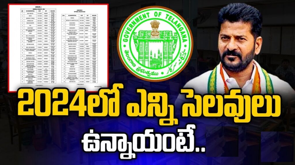 State Government of Telangana has declared May 13 and June 4 as paid holidays. This decision comes in light of the upcoming Lok Sabha elections and the Secunderabad Cantonment by-election. Chief Secretary A Santhi Kumari has issued orders to district Collectors and District Election Officers across the state to implement this directive. Importance of Paid Holidays for Elections Ensuring Voter Participation Paid holidays during elections play a crucial role in facilitating voter turnout. By granting citizens time off from work, the government aims to remove barriers to voting, thereby promoting democratic participation. Encouraging Civic Engagement Beyond voting, paid holidays encourage citizens to engage more actively in the electoral process. Whether volunteering at polling stations, participating in campaigns, or attending political events, individuals have the opportunity to contribute to their communities during these designated holidays. Implementation and Compliance Responsibilities of District Collectors and Election Officers District Collectors and District Election Officers are tasked with ensuring the effective implementation of paid holidays on May 13 and June 4. They are responsible for disseminating information to employers and employees within their respective jurisdictions and monitoring compliance with the government's directive.