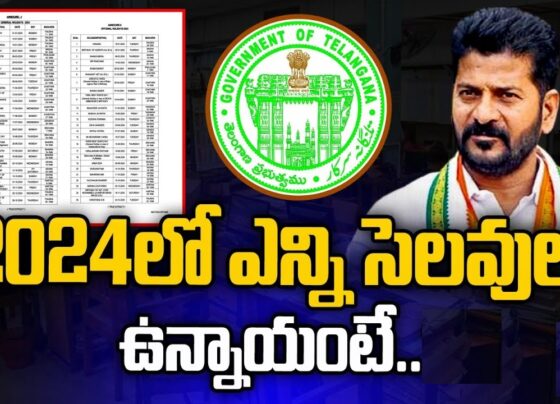 State Government of Telangana has declared May 13 and June 4 as paid holidays. This decision comes in light of the upcoming Lok Sabha elections and the Secunderabad Cantonment by-election. Chief Secretary A Santhi Kumari has issued orders to district Collectors and District Election Officers across the state to implement this directive. Importance of Paid Holidays for Elections Ensuring Voter Participation Paid holidays during elections play a crucial role in facilitating voter turnout. By granting citizens time off from work, the government aims to remove barriers to voting, thereby promoting democratic participation. Encouraging Civic Engagement Beyond voting, paid holidays encourage citizens to engage more actively in the electoral process. Whether volunteering at polling stations, participating in campaigns, or attending political events, individuals have the opportunity to contribute to their communities during these designated holidays. Implementation and Compliance Responsibilities of District Collectors and Election Officers District Collectors and District Election Officers are tasked with ensuring the effective implementation of paid holidays on May 13 and June 4. They are responsible for disseminating information to employers and employees within their respective jurisdictions and monitoring compliance with the government's directive.