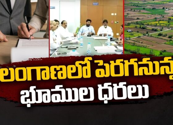 Market Value Increase for Agricultural and Non-Agricultural Lands in Telangana Anticipated Increase in Land Market Values by 20-40% The market value of agricultural and non-agricultural lands in Telangana is expected to rise by approximately 20 to 40 percent. Reports Submitted to the Registration Department With the arrival of the new Inspector General (IG), the review scheduled for Tuesday was postponed. The increase in market value for both agricultural and non-agricultural lands in the state is anticipated to be between 20 and 40 percent. Officials from the Stamps and Registrations Department, who have been conducting a field study since June 18th, submitted preliminary estimates on the revision of values to the department's headquarters. These proposals, developed based on current registration and open market values post the 2021 amendment, initially went from sub-registrars to district registrars and, after their review, to the Deputy Inspector General (DIG) offices. The DIGs were supposed to submit the final proposals to the Commissioner and Inspector General on Tuesday, but it was delayed. New Inspector General Appointment The government recently appointed Jyoti Buddha Prakash as the Commissioner and Inspector General of the Stamps and Registrations Department (additional responsibilities). He is set to take over from Naveen Mittal. Due to the pending completion of this transition, the review meeting scheduled for Tuesday regarding the revision of land market values was postponed. Sources suggest that this process might be completed by Wednesday or Thursday. Higher Increases in Developed Areas Reliable information indicates that market values for lands in developed areas of the state might see higher increases. For example, in districts surrounding Hyderabad, land prices in the open market have skyrocketed over the past five to six years. In regions like Medchal-Malkajgiri, Ranga Reddy, Sangareddy, and Nalgonda, there is a significant disparity between the registration values and open market prices of residential plots. In these areas, the increase might be at least 40 percent, meaning if the current market value is Rs. 1 lakh per square yard, the new value could reach Rs. 1.4 lakh. In mandal and urban areas, residential plot values might increase by up to 20 percent. Officials indicate that the value of agricultural lands across the state is also likely to see substantial revisions. Currently, the minimum price per acre is Rs. 75,000, but it may be revised to Rs. 2.5 lakh per acre, except in remote tribal areas. In urban areas, national highways, state highways, and industrial zones, the increase will be based on local prices. Possibility of Delay There is speculation within the Registration Department that the government might postpone the decision on revising market values. With various local body elections upcoming in the state and changes in the real estate sector in neighboring Andhra Pradesh following the establishment of a new government, some officials believe the decision might be deferred to consider these factors.